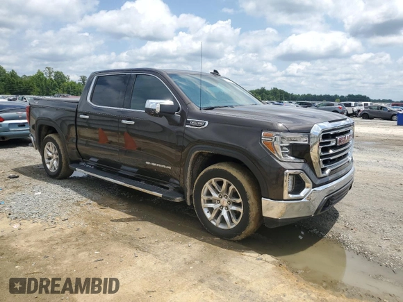 2022 GMC Sierra 1500 with VIN NCS107081, listed as a Copart auction lot 61131224 with 55,588 mi miles and Salvage Title. Bid and sale history available at DreamBid. Image 4.