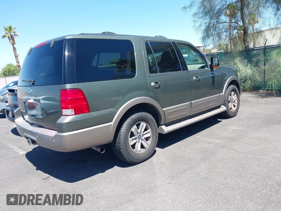2003 Ford Expedition Eddie Bauer with VIN 1FMRU17W83LC12252, listed as a IAAI auction lot 42679427 with 345,559 mi miles and . Bid and sale history available at DreamBid. Image 4.