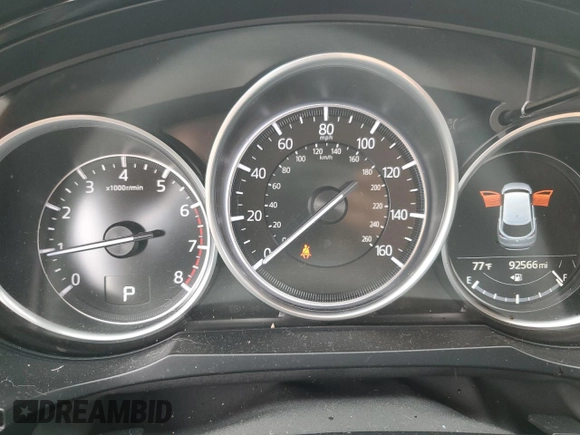 2021 Mazda CX-9 Touring with VIN JM3TCACY2M0512867, listed as a Copart auction lot 56646615 with 92,566 mi miles and Salvage title. Bid and sale history available at DreamBid. Image 9.