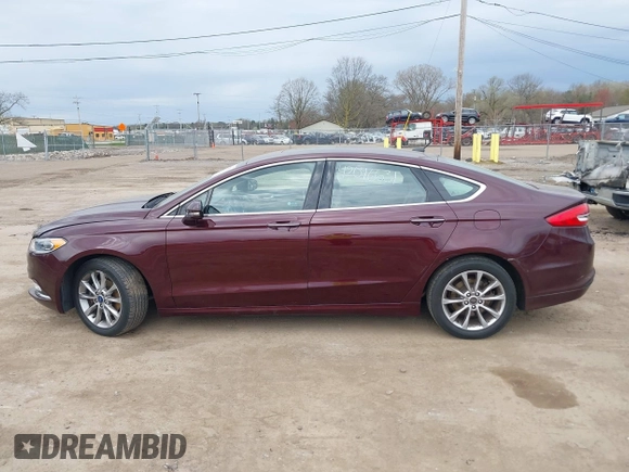 2017 Ford Fusion SE with VIN 3FA6P0HD2HR156698, listed as a IAAI auction lot 42096631 with 106,258 mi miles and . Bid and sale history available at DreamBid. Image 14.