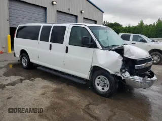 2016 Chevrolet Express Passenger LT с VIN 1GAZGPFF6G1178192, выставлен на аукционе Copart как лот 58408975 с пробегом 154 788 миль миль и Списание • Salvage title. История ставок и продаж доступна на DreamBid. Изображение 4.