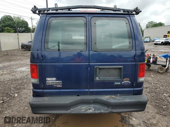 2013 Ford Econoline Cargo Commercial with VIN 1FTNE2EW4DDA17334, listed as a Copart auction lot 63267005 with 169,856 mi miles and Clean title. Bid and sale history available at DreamBid. Image 6.