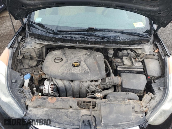 2013 Hyundai Elantra GLS with VIN 5NPDH4AE2DH342165, listed as a Copart auction lot 64642645 with 118,753 mi miles and Clean title. Bid and sale history available at DreamBid. Image 11.