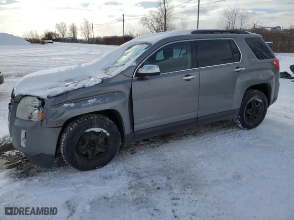 2012 GMC Terrain SLE-2 with VIN 2GKFLTEK7C6383982, listed as a Copart auction lot 43707815 with 208,077 mi miles and Salvage Title. Bid and sale history available at carsss.com. Image 1.