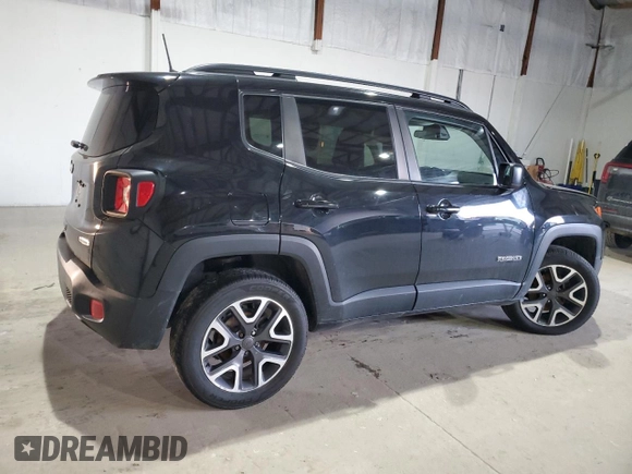 2018 Jeep Renegade Latitude with VIN ZACCJBBB4JPH73537, listed as a Copart auction lot 45895195 with 70,710 mi miles and Salvage title. Bid and sale history available at DreamBid. Image 3.