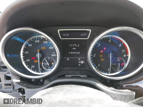 2012 Mercedes-Benz M 350 with VIN 4JGDA2EB1CA001253, listed as a IAAI auction lot 42101210 with 149,920 mi miles and . Bid and sale history available at DreamBid. Image 7.