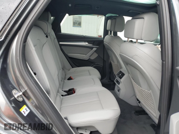 2024 Audi Q5 S line Premium Plus with VIN WA1EAAFY2R2145381, listed as a Copart auction lot 55919225 with Not provided miles and Salvage title. Bid and sale history available at DreamBid. Image 11.