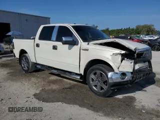2007 Ford F-150 XLT with VIN 1FTPW14V77FA32993, listed as a Copart auction lot 55674595 with 288,892 mi miles and Salvage title. Bid and sale history available at DreamBid. Image 4.