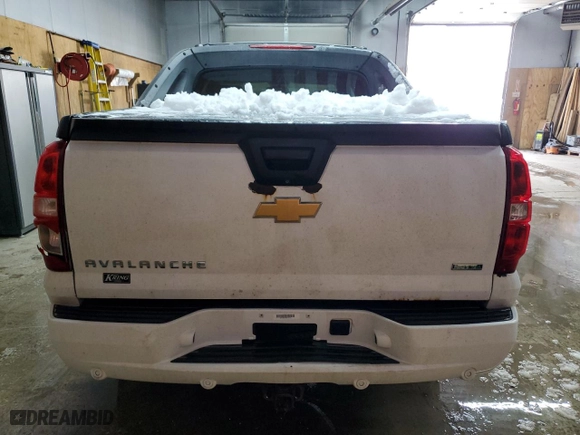 2012 Chevrolet Avalanche LT with VIN 3GNTKFE78CG133130, listed as a Copart auction lot 86350594 with 188,390 mi miles and Clean Title. Bid and sale history available at carsss.com. Image 6.