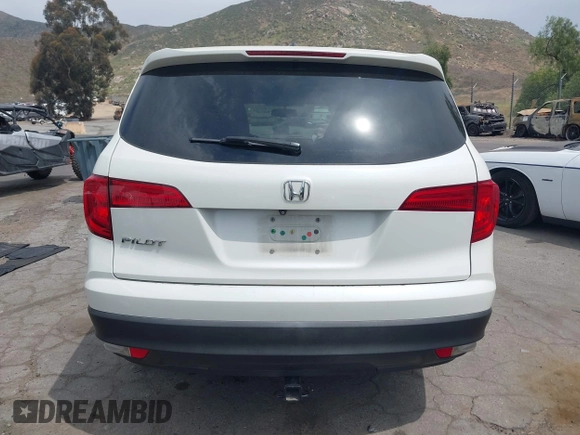 2016 Honda Pilot EX-L with VIN 5FNYF5H55GB015166, listed as a IAAI auction lot 42003009 with 142,488 mi miles and . Bid and sale history available at DreamBid. Image 15.