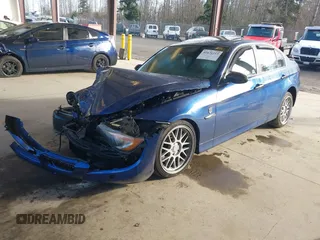 2007 BMW 3 Series 335i with VIN WBAVB73517PA86968, listed as a IAAI auction lot 41671253 with 95,556 mi miles. Bid and sale history available at carsss.com. Image 2.