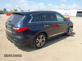 2015 Infiniti QX60 with VIN 5N1AL0MM8FC520975, listed as a IAAI auction lot 42261719 with 125,732 mi miles and . Bid and sale history available at DreamBid. Image 4.