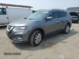 2017 Nissan Rogue SV with VIN 5N1AT2MV3HC831947, listed as a Copart auction lot 59515385 with 102,043 mi miles and Salvage title. Bid and sale history available at DreamBid. Image 1.