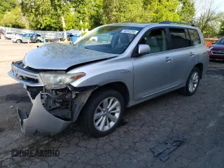 2011 Toyota Highlander Limited with VIN JTEDC3EH4B2001597, listed as a Copart auction lot 56332205 with 95,489 mi miles and Salvage title. Bid and sale history available at DreamBid. Image 1.