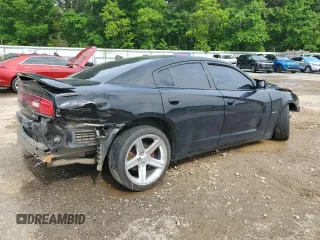 2012 Dodge Charger RT with VIN 2C3CDXCT3CH302984, listed as a Copart auction lot 54577455 with 108,670 mi miles and Salvage Title. Bid and sale history available at DreamBid. Image 3.