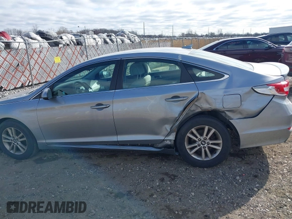 2017 Hyundai Sonata SE with VIN 5NPE24AF5HH572898, listed as a IAAI auction lot 42039023 with 50,494 mi miles and . Bid and sale history available at DreamBid. Image 14.