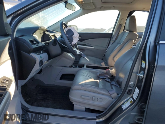 2012 Honda CR-V EX-L with VIN 2HKRM3H76CH505160, listed as a Copart auction lot 42185375 with 60,762 mi miles and Salvage Title. Bid and sale history available at carsss.com. Image 7.