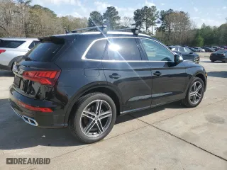 2020 Audi SQ5 Premium with VIN WA1A4AFY1L2004542, listed as a Copart auction lot 49973865 with 72,789 mi miles and Salvage Title. Bid and sale history available at carsss.com. Image 3.