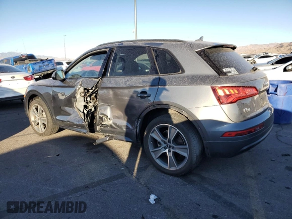 2020 Audi Q5 Premium Plus with VIN WA1BNAFY5L2024035, listed as a Copart auction lot 42304105 with 43,564 mi miles and Salvage Title. Bid and sale history available at carsss.com. Image 2.