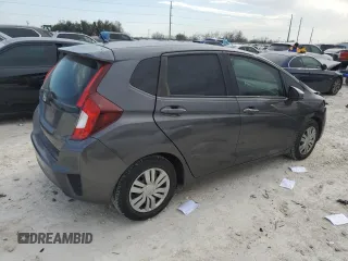 2016 Honda Fit LX with VIN JHMGK5H58GX040574, listed as a Copart auction lot 48634155 with 61,020 mi miles and Salvage Title. Bid and sale history available at carsss.com. Image 3.