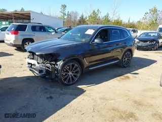 2022 BMW X3 sDrive30i with VIN 5UX43DP06N9M38769, listed as a IAAI auction lot 41260254 with 56,191 mi miles. Bid and sale history available at carsss.com. Image 17.