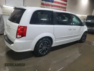 2017 Dodge Grand Caravan SXT with VIN 2C4RDGCG3HR756372, listed as a Copart auction lot 50733065 with Not Provided miles and Salvage Title. Bid and sale history available at DreamBid. Image 3.
