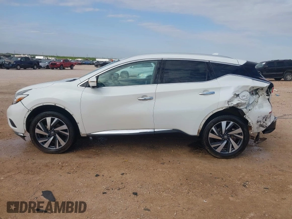 2018 Nissan Murano SV with VIN 5N1AZ2MG9JN167292, listed as a IAAI auction lot 42007243 with 141,191 mi miles and . Bid and sale history available at carsss.com. Image 14.