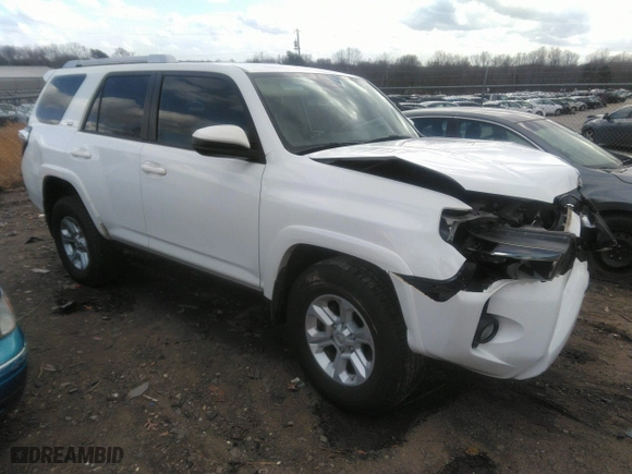 2018 Toyota 4Runner SR5 with VIN JTEZU5JR3J5176336, listed as a IAAI auction lot 41719057 with 152,797 mi miles. Bid and sale history available at carsss.com. Image 1.