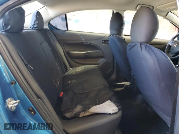 2019 Mitsubishi Mirage ES z VIN ML32F3FJ2KHF00809, wystawiony jako Copart lot #57818835 z przebiegiem 57 629 mil mil oraz Szkody całkowita. Historia ofert i sprzedaży dostępna na DreamBid. Obrazek 10.