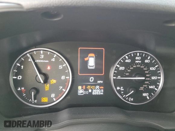 2025 Subaru Forester Premium с VIN JF2SLDDC3SH437492, выставлен на аукционе Copart как лот 53382685 с пробегом 8 263 миль миль и Чистый • Clean title. История ставок и продаж доступна на DreamBid. Изображение 9.