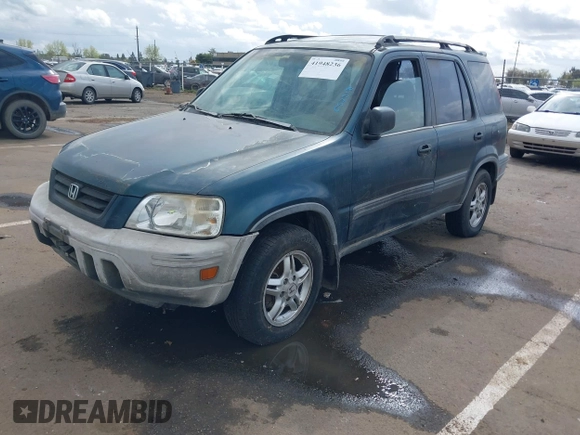 1997 Honda CR-V with VIN JHLRD1850VC057518, listed as a IAAI auction lot 41948236 with 251,707 mi miles. Bid and sale history available at carsss.com. Image 2.