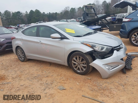 2014 Hyundai Elantra SE with VIN 5NPDH4AE1EH476604, listed as a IAAI auction lot 41790393 with 152,257 mi miles and . Bid and sale history available at DreamBid. Image 1.