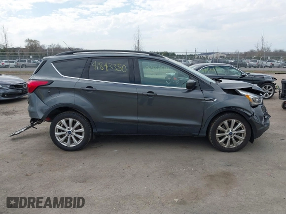 2019 Ford Escape SEL with VIN 1FMCU9HD1KUB75409, listed as a IAAI auction lot 41843350 with 91,835 mi miles. Bid and sale history available at carsss.com. Image 14.
