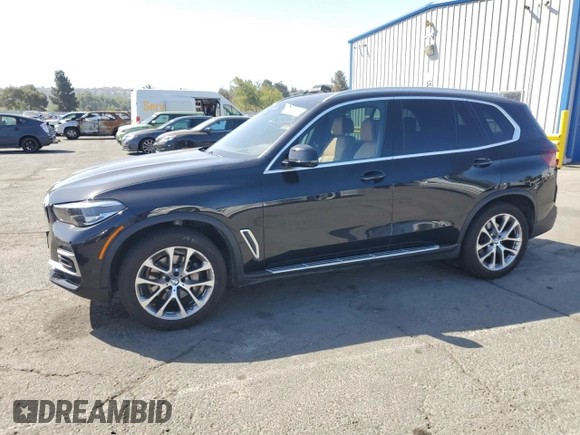 2022 BMW X5 xDrive40i with VIN 5UXCR6C03N9M00976, listed as a Copart auction lot 59869375 with 41,923 mi miles and Salvage title. Bid and sale history available at DreamBid. Image 1.