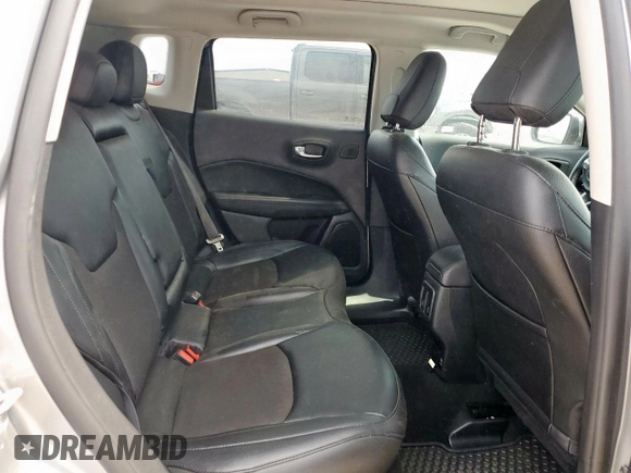 2021 Jeep Compass Altitude with VIN 3C4NJCBB2MT532314, listed as a Copart auction lot 57624295 with 55,329 mi miles and Salvage title. Bid and sale history available at DreamBid. Image 11.