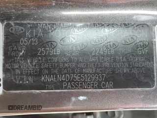 2014 Kia Cadenza Premium with VIN KNALN4D75E5129937, listed as a Copart auction lot 76095514 with 66,042 mi miles and Salvage Title. Bid and sale history available at carsss.com. Image 15.