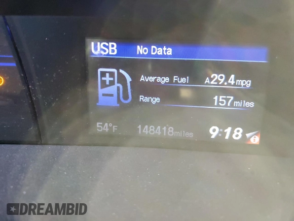 2013 Honda Civic LX with VIN 2HGFB2F57DH562130, listed as a Copart auction lot 47277095 with 148,418 mi miles and Salvage Title. Bid and sale history available at DreamBid. Image 9.