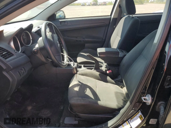 2014 Mitsubishi Lancer DE with VIN JA32U1FU5EU606549, listed as a Copart auction lot 69962674 with 169,341 mi miles and Salvage Title. Bid and sale history available at DreamBid. Image 7.