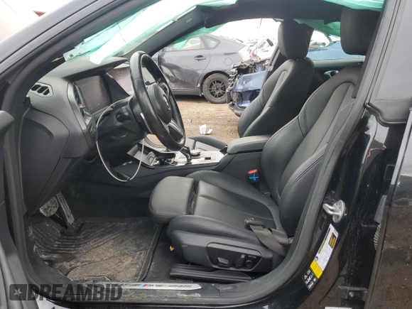 2020 BMW 2 Series 228i xDrive with VIN WBA73AK08L7F74933, listed as a Copart auction lot 43455985 with 37,814 mi miles and Salvage Title. Bid and sale history available at carsss.com. Image 7.