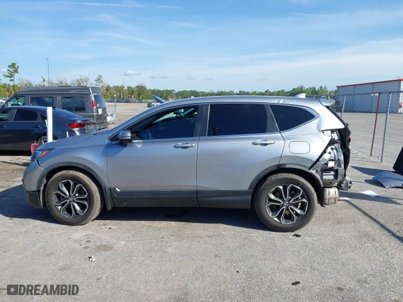 2020 Honda CR-V EX-L with VIN 7FARW1H82LE018273, listed as a IAAI auction lot 41230417 with 58,907 mi miles. Bid and sale history available at carsss.com. Image 15.