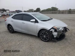 2014 Toyota Corolla L with VIN 5YFBURHE8EP072076, listed as a Copart auction lot 75488504 with 92,596 mi miles and Salvage title. Bid and sale history available at DreamBid. Image 4.