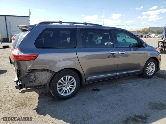 2016 Toyota Sienna XLE with VIN 5TDYK3DC9GS728183, listed as a Copart auction lot 49244635 with 121,111 mi miles and Salvage Title. Bid and sale history available at carsss.com. Image 3.