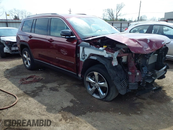 2022 Jeep Grand Cherokee Limited с VIN 1C4RJKBG4N8506269, выставлен на аукционе IAAI как лот 41892578 с пробегом 56 133 миль миль и . История ставок и продаж доступна на DreamBid. Изображение 1.