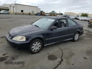 2000 Honda Civic DX z VIN 1HGEJ6226YL029003, wystawiony jako Copart lot #76419784 z przebiegiem 99 398 mil mil oraz Czysty tytuł • Clean title. Historia ofert i sprzedaży dostępna na DreamBid. Obrazek 1.