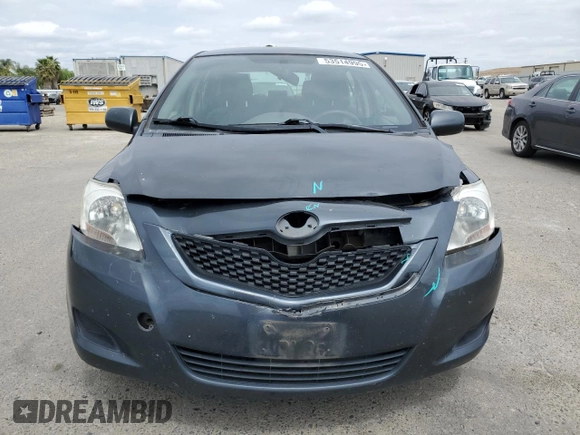 2012 Toyota Yaris with VIN JTDBT4K38CL036729, listed as a Copart auction lot 53514995 with 232,180 mi miles and Salvage Title. Bid and sale history available at DreamBid. Image 5.