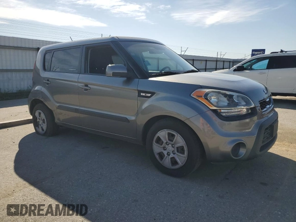 2013 Kia Soul with VIN KNDJT2A55D7500749, listed as a Copart auction lot 48377645 with 98,240 mi miles and Salvage Title. Bid and sale history available at DreamBid. Image 4.