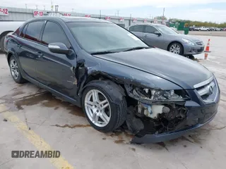 2007 Acura TL with VIN 19UUA66247A042381, listed as a IAAI auction lot 41798285 with 200,926 mi miles. Bid and sale history available at carsss.com. Image 1.