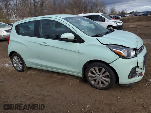 2017 Chevrolet Spark LT with VIN KL8CD6SA6HC783855, listed as a Copart auction lot 82879864 with 197,131 mi miles and Salvage Title. Bid and sale history available at DreamBid. Image 4.