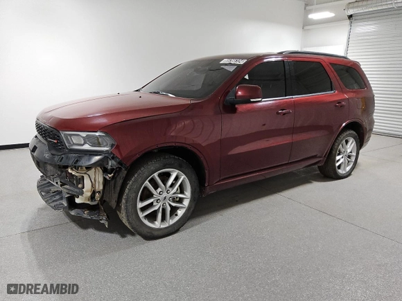 2022 Dodge Durango GT Plus with VIN 1C4RDJDG3NC220473, listed as a Copart auction lot 85766124 with 59,813 mi miles and Clean Title. Bid and sale history available at carsss.com. Image 1.