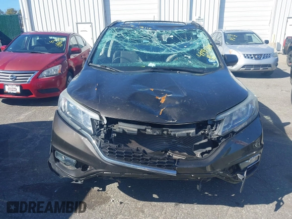 2015 Honda CR-V EX-L with VIN 2HKRM3H77FH545137, listed as a IAAI auction lot 41913116 with 80,057 mi miles. Bid and sale history available at carsss.com. Image 12.